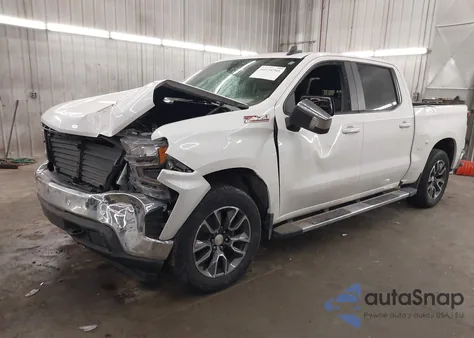 2021 Chevrolet Silverado 1500 4Wd Short Bed Lt z USA, uszkodzony, nr VIN 3GCUYDED4MG264143